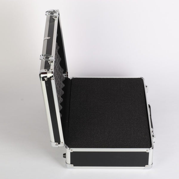 Multi-Purpose Microphone Carry Case Foam Insert Aluminum Alloy Storage Box