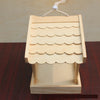 Hanging Wooden Bird House Feeder Outdoor Nest for Wild Birds Garden Decoration