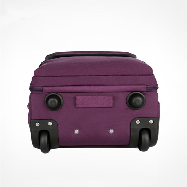 19'' Wheeled Rolling Backpack for Men Women Business Laptop Travel Bag AU
