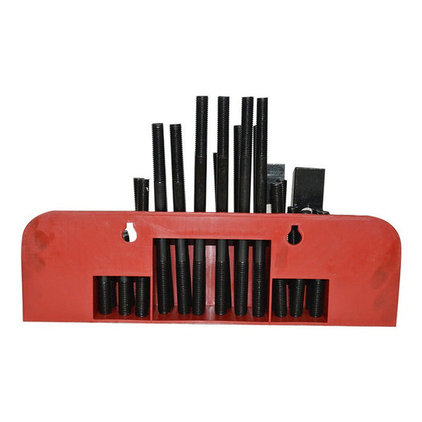 58 Pcs Pro-Series 1/2" T-Slot Hold Down Clamp Clamping Kit Bridgeport Mill Set
