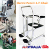 Transfer Lift Chair for Elderly Height Adjustable Electric Wheelchair 180° Split