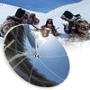 Portable Concentrating Solar Cooker Outdoor Camping Solar Oven Stove Picnic BBQ