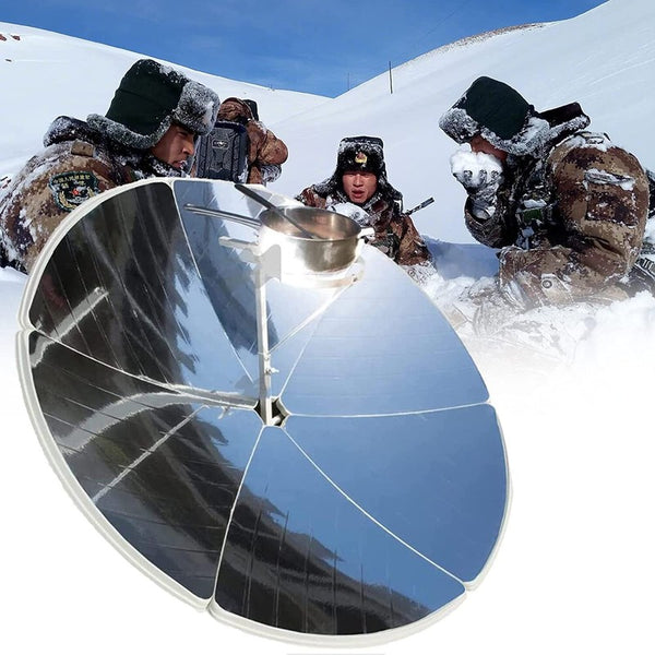 Portable Concentrating Solar Cooker Outdoor Camping Solar Oven Stove Picnic BBQ