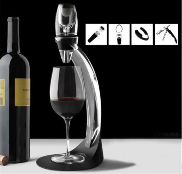 Wine Decanter Aerator Stainless Steel Red Wine Pourer Home Bar Accessories Tools