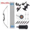 51" Archery Takedown Recurve Bow Arrow Set Right Hand for Shooting Training