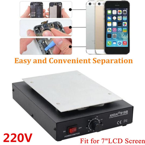 LCD Screen Separator Heating Platform Glass Removal Phone Repair Auto Heating