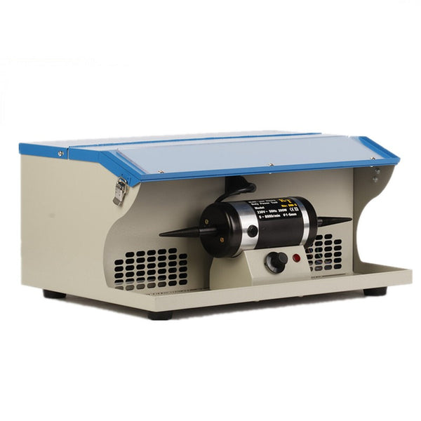 Dust Collector Jewelry Polisher Buffer Adjustable Speed Bench Grinder Polishing