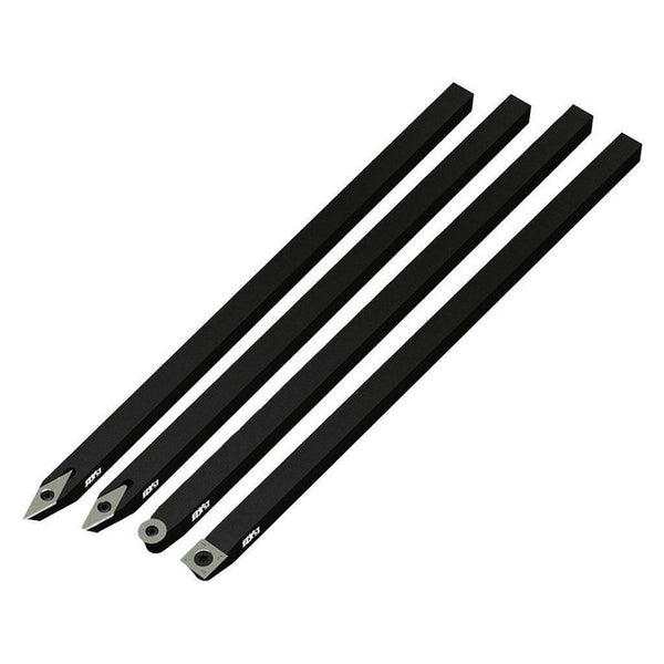 Carbide Tipped Wood Turning Tools Rougher Turning Chisels Set 8 Pcs Lathe Tools