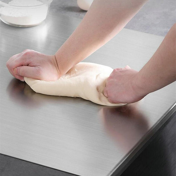 304 Stainless Steel Cutting Chopping Pastry Serving Board  50x40cm AU