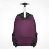19'' Wheeled Rolling Backpack for Men Women Business Laptop Travel Bag AU