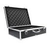 Multi-Purpose Microphone Carry Case Foam Insert Aluminum Alloy Storage Box