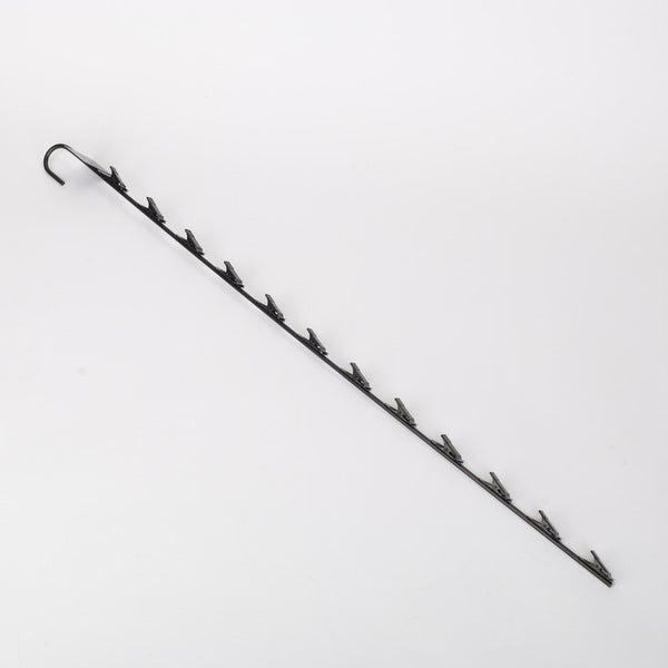 10x Metal Snack Hanging Strips Store Supermarket Shelf Merchandising Clip Strip