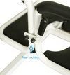 Transfer Lift Chair for Elderly Height Adjustable Electric Wheelchair 180° Split