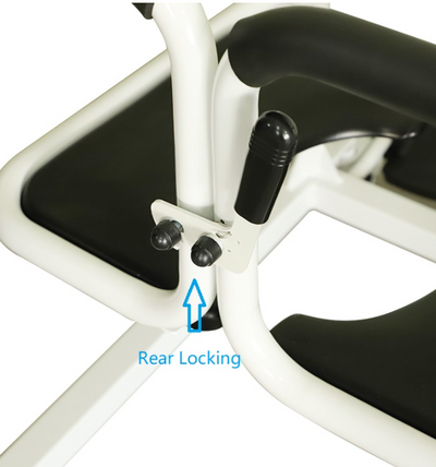 Transfer Lift Chair for Elderly Height Adjustable Electric Wheelchair 180° Split