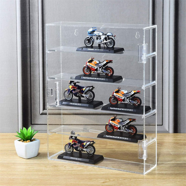 5 Layer Acrylic Display Case Dustproof Clear Box Cars Trucks Luxury Storage Box