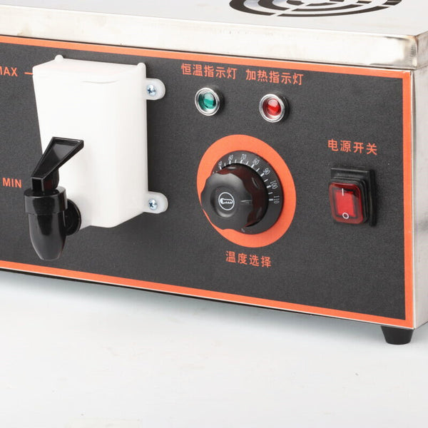 COMMERCIAL ELECTRIC BUN STEAMER WITH 4 OUTLET 220V/2500W Temperature Control AU