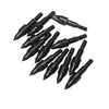 12pcs Carbon Steel Screw Thread Arrow Point Archery Arrowhead Target Field Tips
