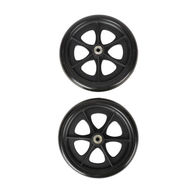 2× Replacement Parts 8'' Front Rear Wheel for Wheelchair Rollator Walker AU