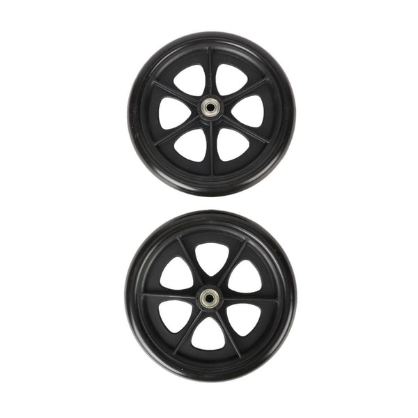 2× Replacement Parts 8'' Front Rear Wheel for Wheelchair Rollator Walker AU