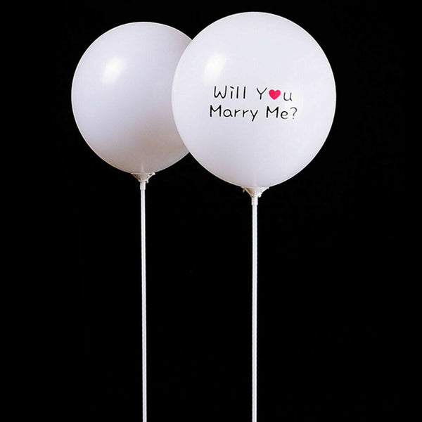 200pcs Balloon Stick Pole Reusable Rods Holder Cup Party Balloon Access&ex  40cm