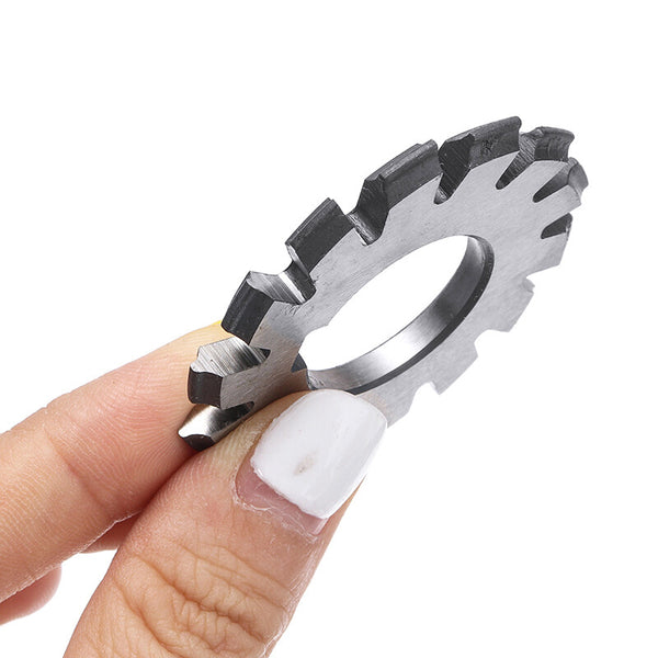 8Pcs Gear Milling Cutters with 20° Pressure Angle for Metric Module M1-M8 Gears