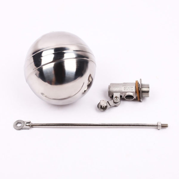Float Ball Valve Floating Ball Stainless Steel 1 inch Water Tank Aquarium DN25