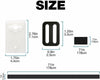 Aqua Buddy Pool Cover Roller Attachment Straps Kit 8PCS for Swimming Solar Pool