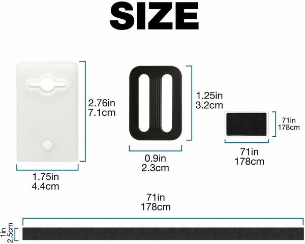 Aqua Buddy Pool Cover Roller Attachment Straps Kit 8PCS for Swimming Solar Pool