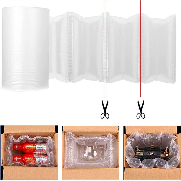 300M Inflatable Air Pillows Bags Packaging Void Fill Packing Protection Film Bag