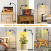 Floor Lamp Adjustable Tall Light Modern for Living Room Bedroom Reading AU Room