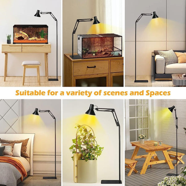 Floor Lamp Adjustable Tall Light Modern for Living Room Bedroom Reading AU Room