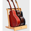 3/4 Guitar Rack Holder Stand Wooden Folding Acoustic Bass Display Storage Rack