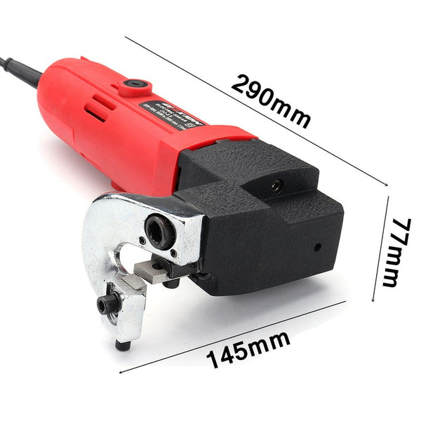 Electric Nibbler 2.5mm Sheet Metal Shear 500W Hand-held Scissor Cutter 2000r/min