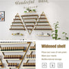 Floating Shelves Set of 6 Wall Storage Shelf Nail Polish Display Rack Bookshelf