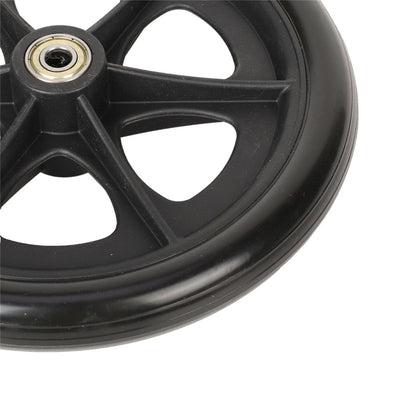 2× Replacement Parts 8'' Front Rear Wheel for Wheelchair Rollator Walker AU