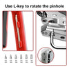 Professional Revolving Leather Belt Hole Punch Plier for Belt Fabric Paper