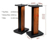 Speaker Stands90CM Rosewood Home Theatre/Bookshelf/Hi Fi Speaker Stands Surround