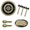 Wooden Dart & Axe Throwing Game Target Sets Indoor Outdoor Party Game for Adults