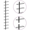 Wall Mounted Wine Rack Liquor Holder Organizer Industrial Storage Display Shelf