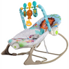 4in1 Baby Rocker Infant Swing Chair Toddler Bouncer with Music Toy Bar Upto 18Kg