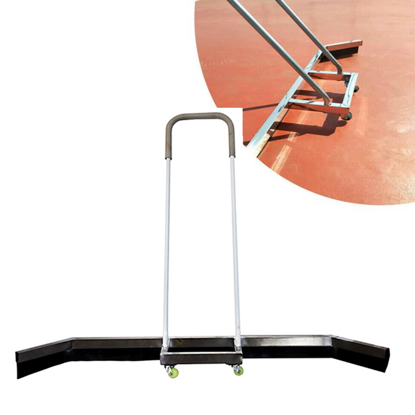 Stainless Steel Tennis Court Squeegee Heavy Duty Surface Dryer Rain Shuttle