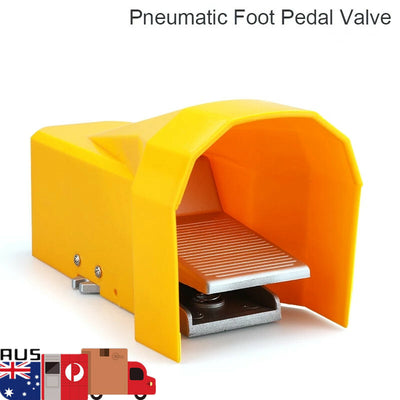 Foot Switch Pedal5 Way 2 Position 1/4 PT Air Pneumatic Switch Pressure Control