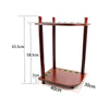 Wooden Pool Billiard Corner 7 CUE STAND Rack Durable Pool Cue Rack Holder AU