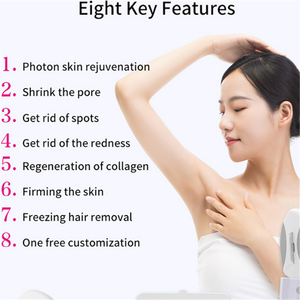 OPT 3 Wavelength Portable Hair Removal Laser Professional Painless Hair Removal