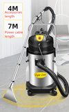 30L Carpet Cleaner Machine Strong Suction for Sofa Car Interior w/ 7M Cable