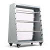 Spool Rack Trolley Wire Cable Stand Electrical Wire Holder Conduit Storage Cart