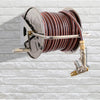 Large Stainless Steel Garden Hose Reel Cart Portable Pipe Holder Heavy Duty