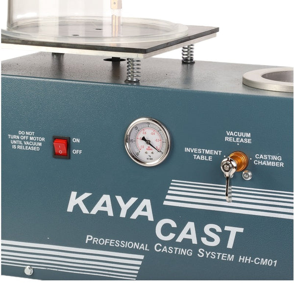 2L Jewelry Lost Wax Cast Combination Vacuum Investing Casting Machine Multiuse