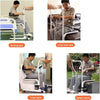 Transfer Lift Chair for Elderly Height Adjustable Electric Wheelchair 180° Split