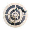 Wooden Dart & Axe Throwing Game Set Outdoor Party Target Toys for Family Kids AU